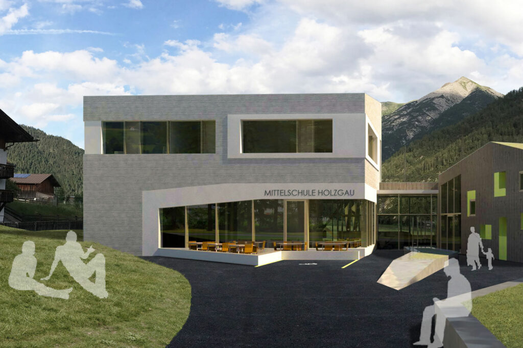 Bildungszentrum Konzeptbild von außen